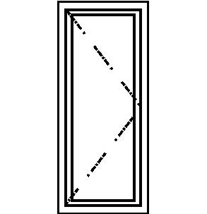 casement door out-layout